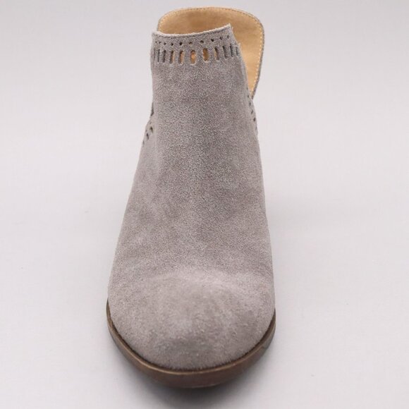 Lucky Brand Bustina Gray Slip On Ankle Boots Shoes Womens sz 9 Euro 39 Booties - Picture 11 of 16